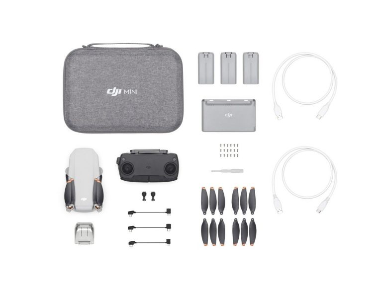 DJI mini SE fly more combo dronas (2)