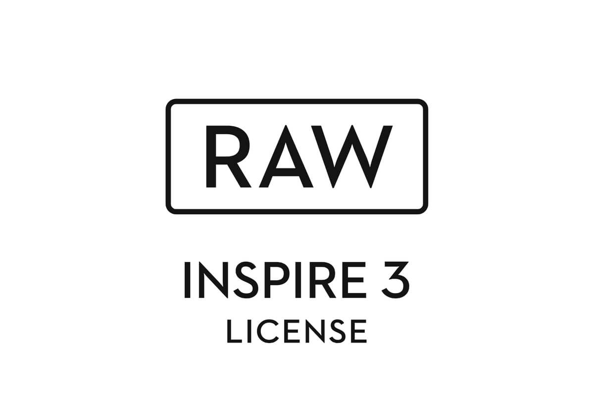 DJI Inspire 3 RAW Licencija