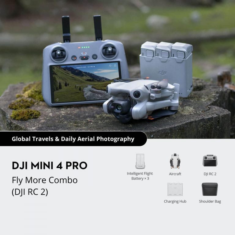 DJI Mini 4 Pro Fly More Combo (DJI RC 2)2