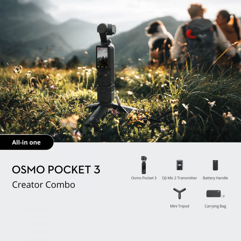 Osmo Pocket 3 Creator Combo kamera3